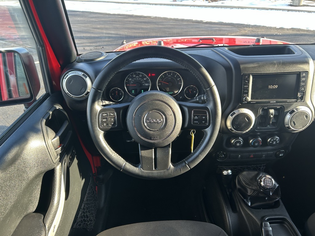 used 2017 Jeep Wrangler car, priced at $19,652