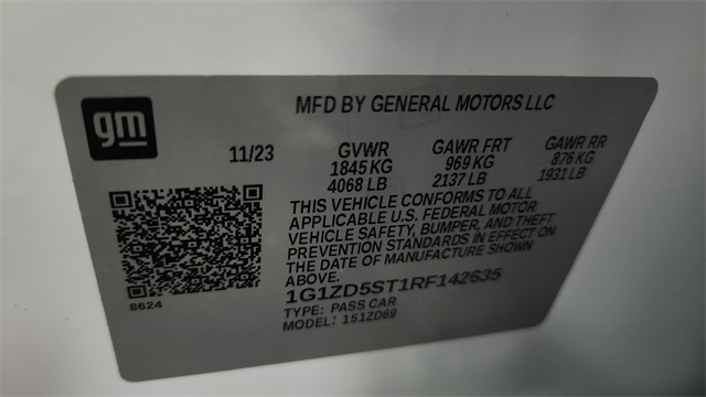 2024 Chevrolet Malibu LT FWD 2024 Chevrolet Malibu LT FWD