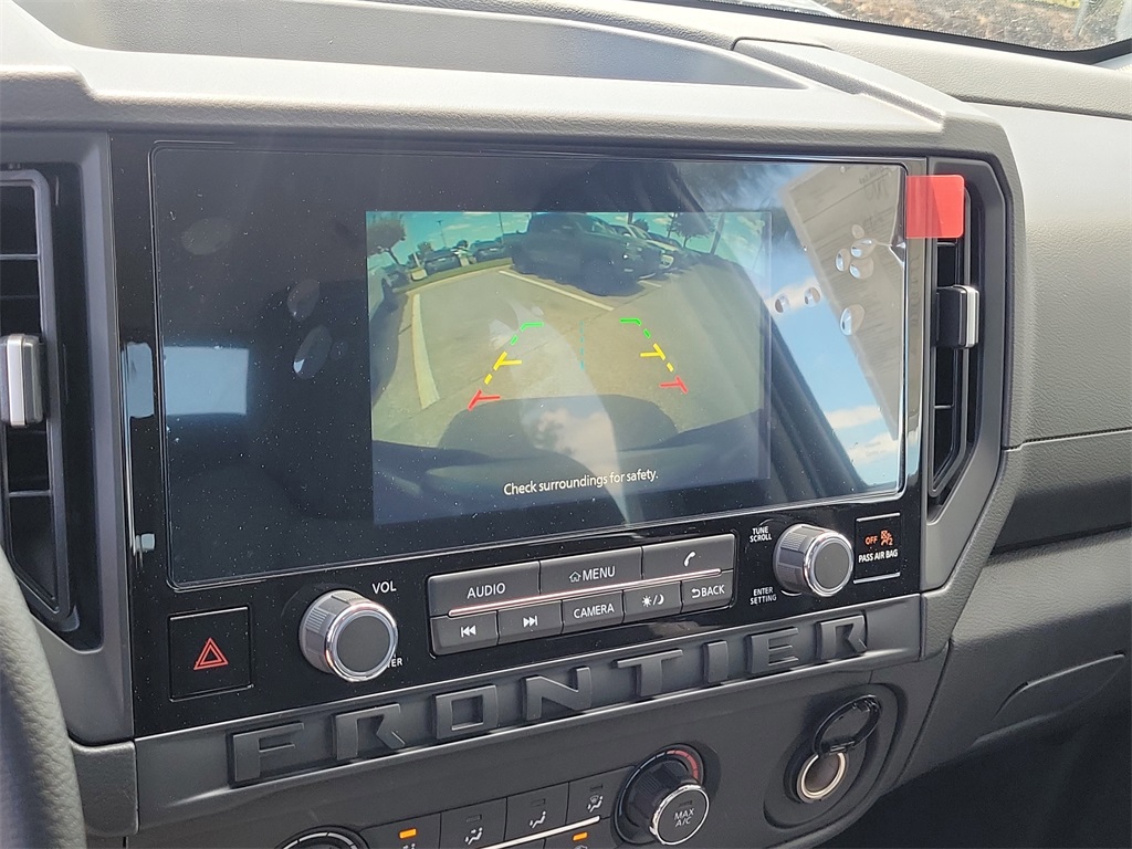 2025 Glacier White Nissan Frontier S RWD Truck