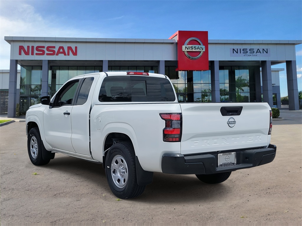 2025 Glacier White Nissan Frontier S RWD Truck