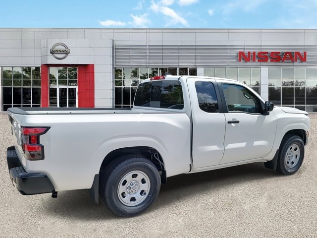 2025 Glacier White Nissan Frontier S RWD Truck