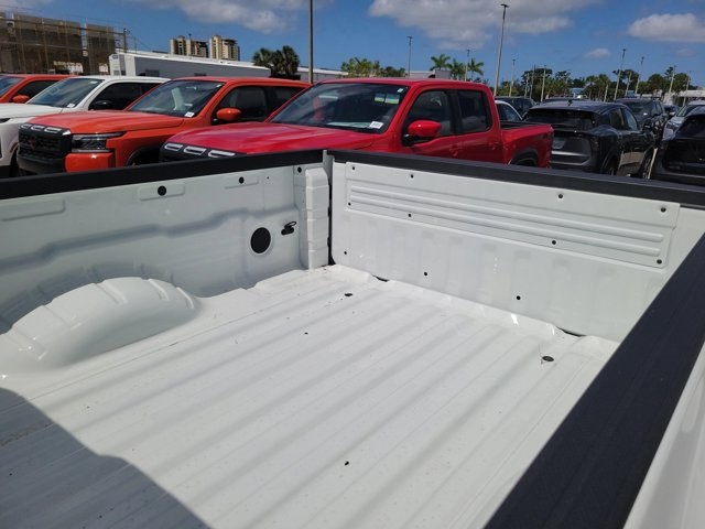 2025 Glacier White Nissan Frontier S RWD Truck
