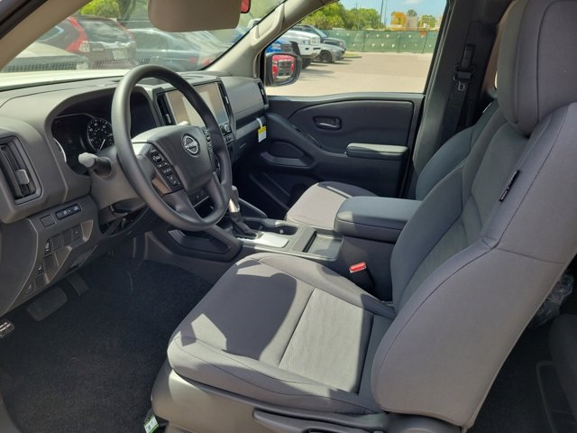 2025 Glacier White Nissan Frontier S RWD Truck