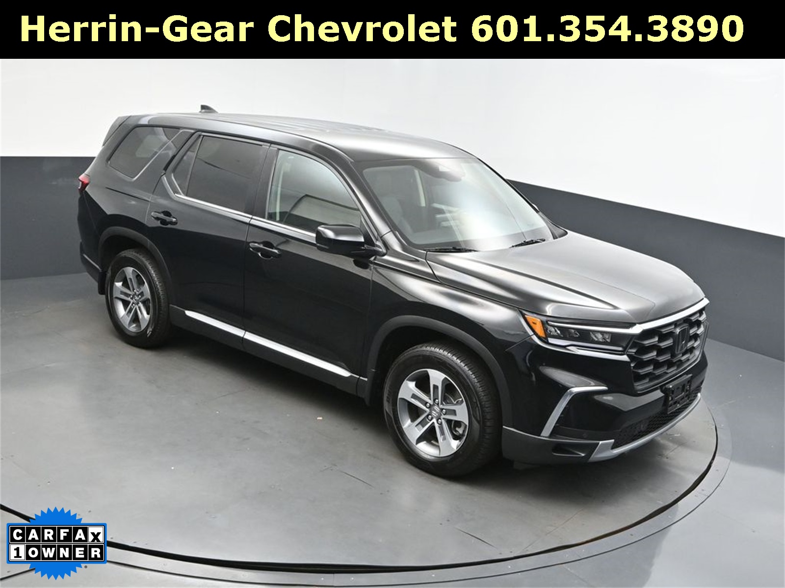 2025 Black Honda Pilot EX-L SUV