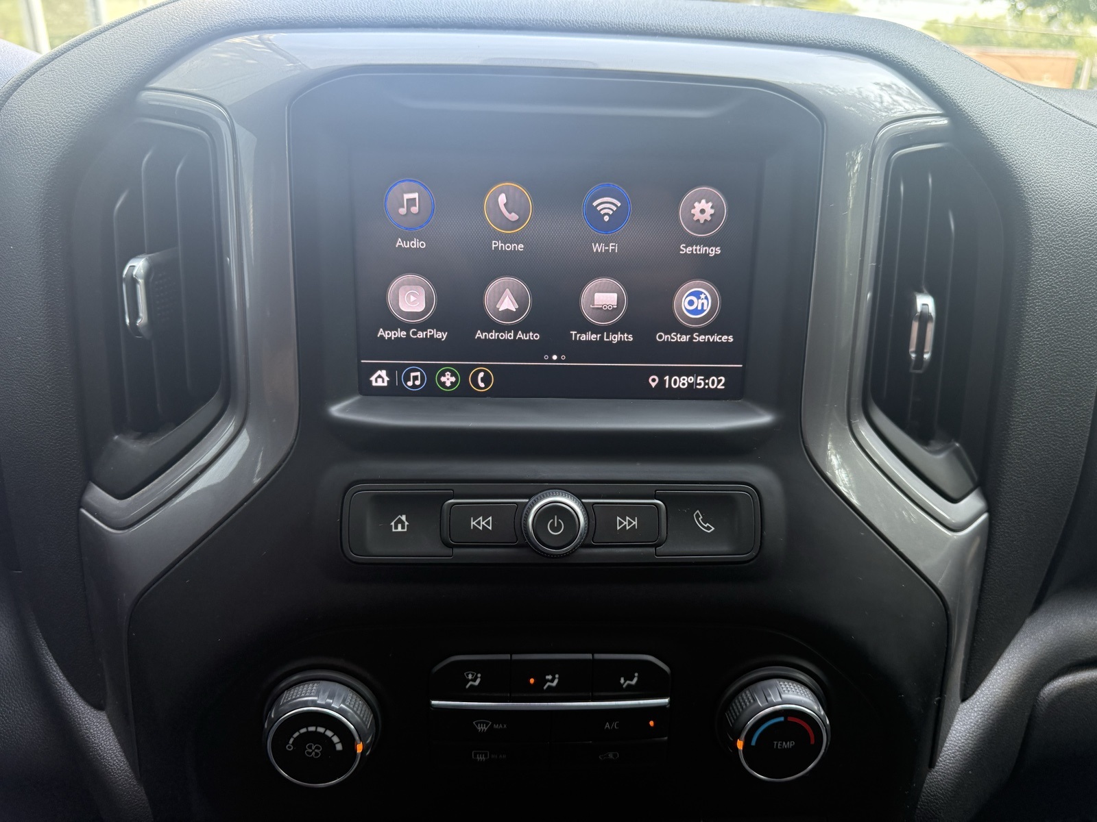 2020 Silver Ice Metallic Chevrolet Silverado 1500 Custom 4X4 Truck