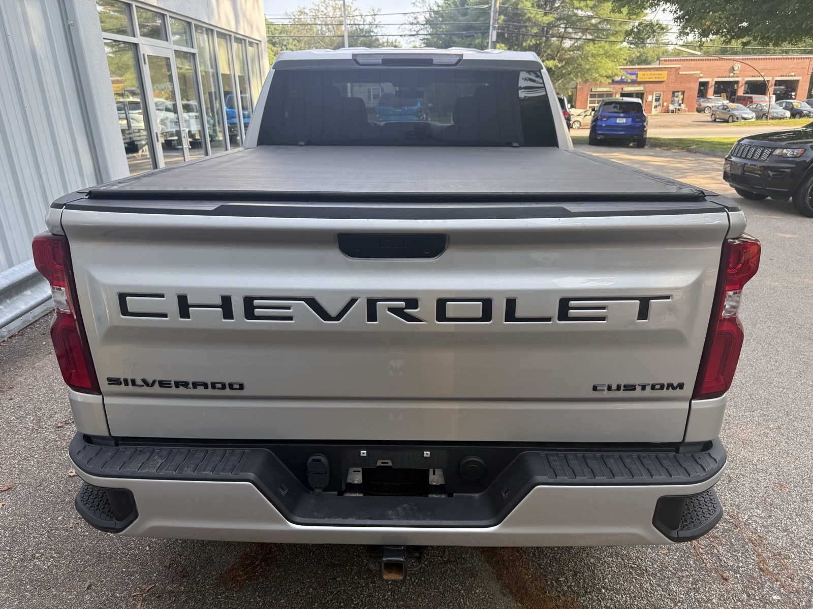 2020 Silver Ice Metallic Chevrolet Silverado 1500 Custom 4X4 Truck