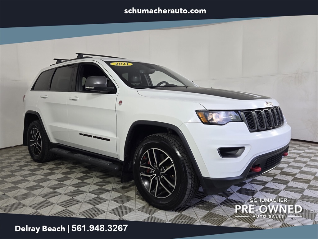 used 2021 Jeep Grand Cherokee car, priced at $18,900
