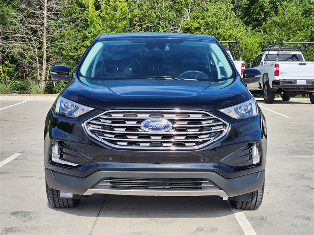 2023 Black Metallic Ford Edge Titanium AWD SUV