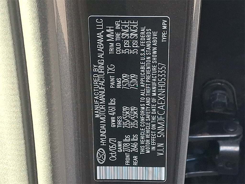 used 2022 Hyundai Tucson car, priced at $22,000