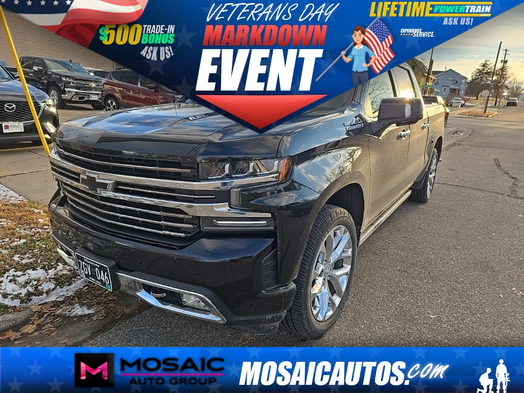 Used 2019 Chevrolet Silverado 1500 High Country Trucks