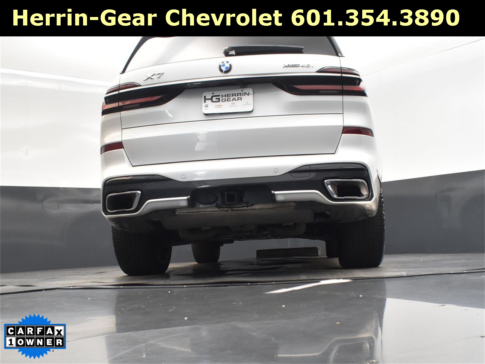 2024 White Metallic BMW X7 xDrive40i AWD SUV