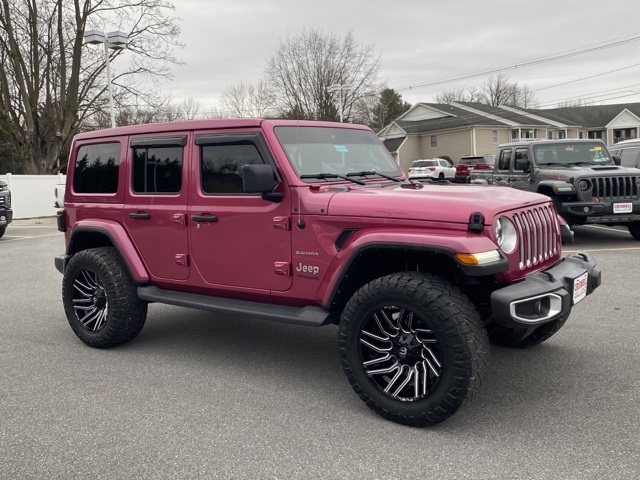 used 2022 Jeep Wrangler car, priced at $35,059