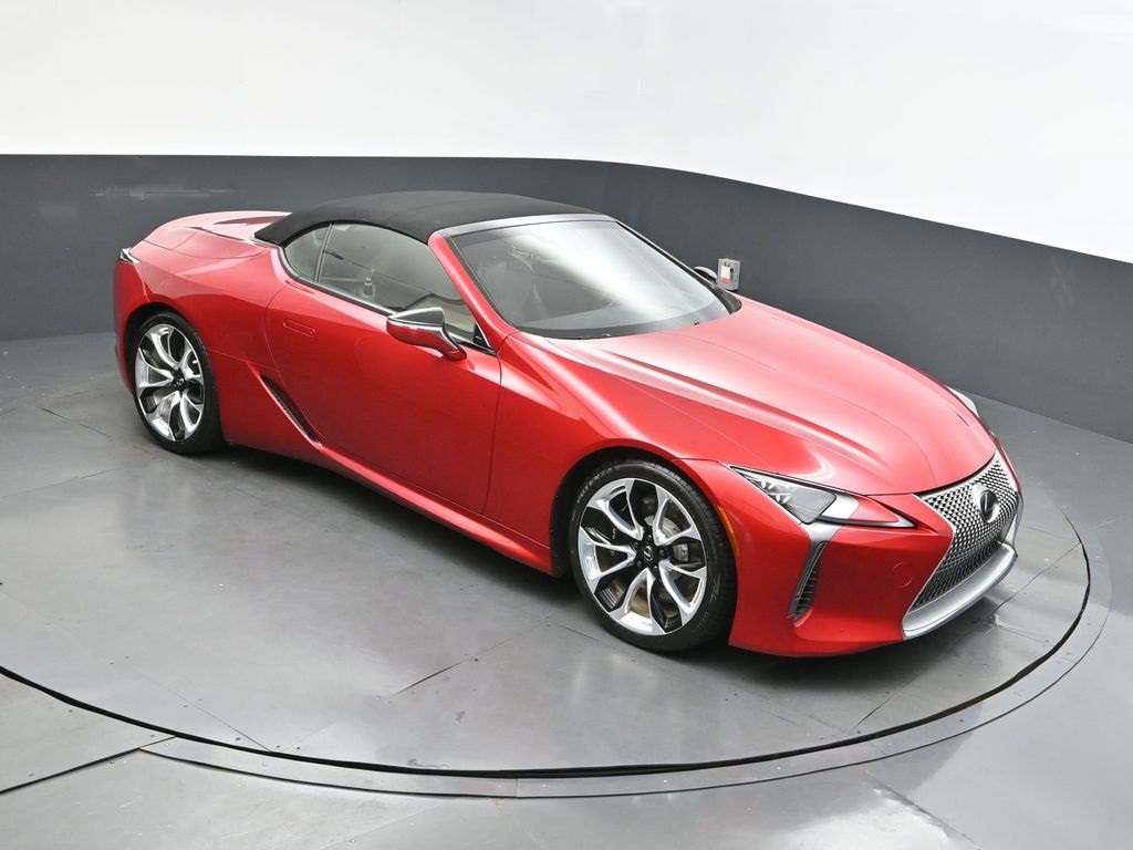2021 Infrared Lexus LC 500 Convertible