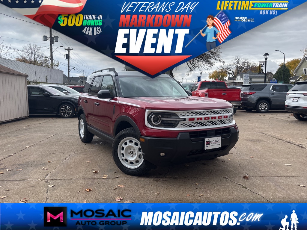 New 2025 Ford Bronco Sport Heritage SUVs