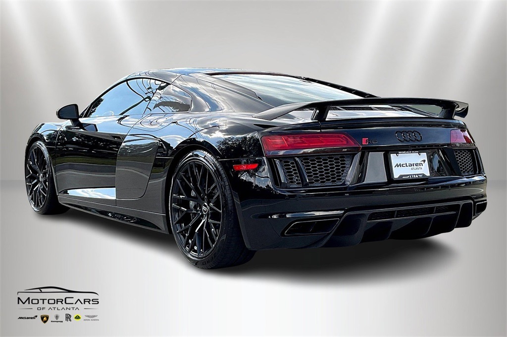 2018 Black Metallic Audi R8 Coupe 5.2 Plus quattro AWD Coupe