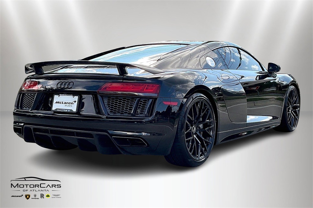 2018 Black Metallic Audi R8 Coupe 5.2 Plus quattro AWD Coupe
