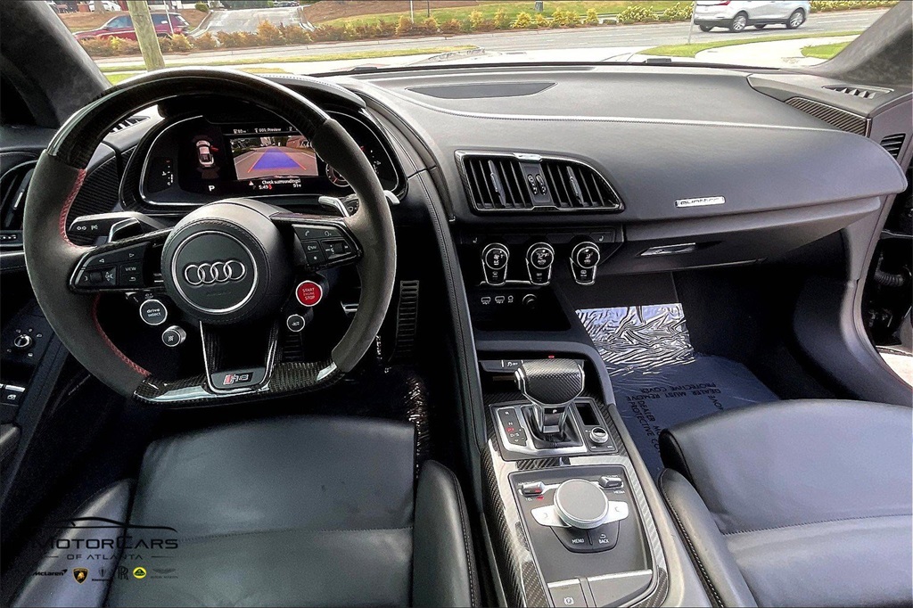 2018 Black Metallic Audi R8 Coupe 5.2 Plus quattro AWD Coupe