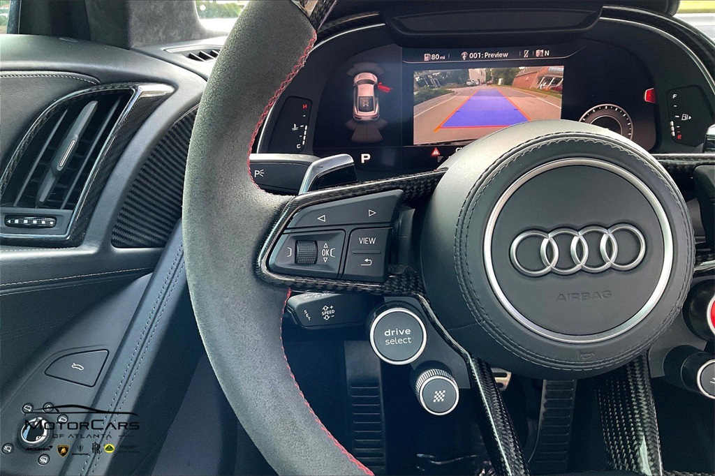 2018 Black Metallic Audi R8 Coupe 5.2 Plus quattro AWD Coupe