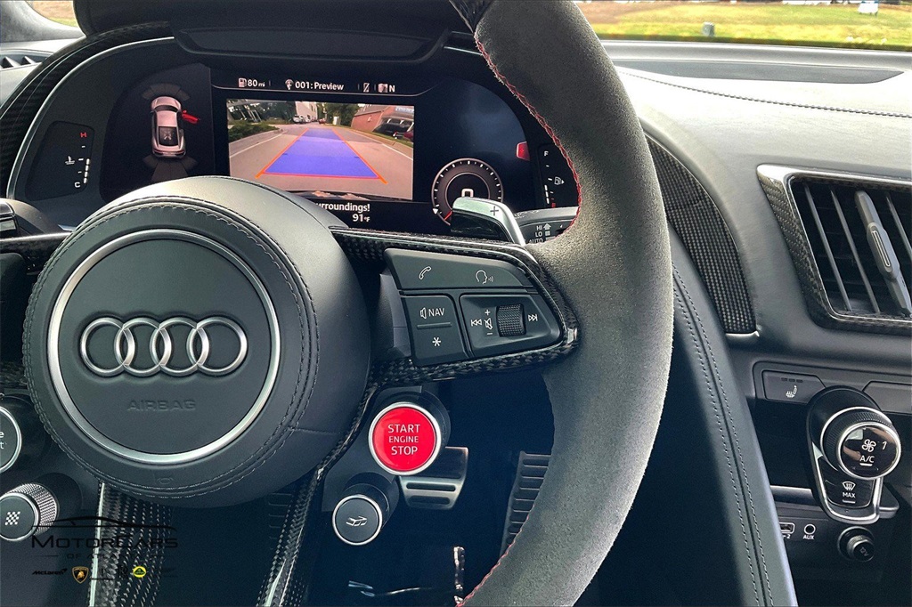2018 Black Metallic Audi R8 Coupe 5.2 Plus quattro AWD Coupe