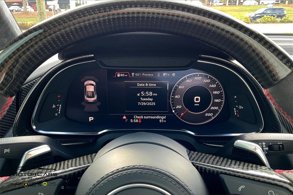 2018 Black Metallic Audi R8 Coupe 5.2 Plus quattro AWD Coupe