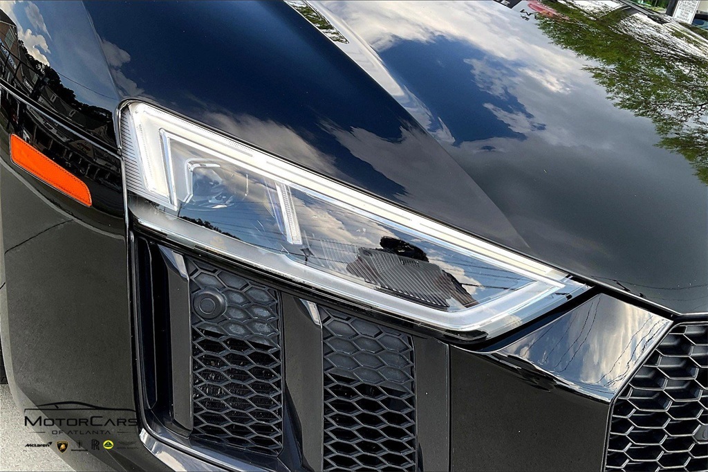 2018 Black Metallic Audi R8 Coupe 5.2 Plus quattro AWD Coupe