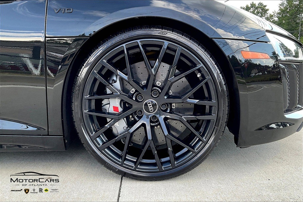 2018 Black Metallic Audi R8 Coupe 5.2 Plus quattro AWD Coupe