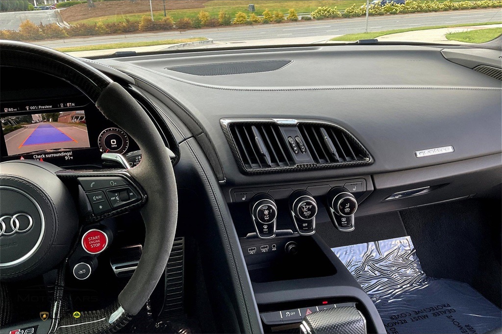 2018 Black Metallic Audi R8 Coupe 5.2 Plus quattro AWD Coupe