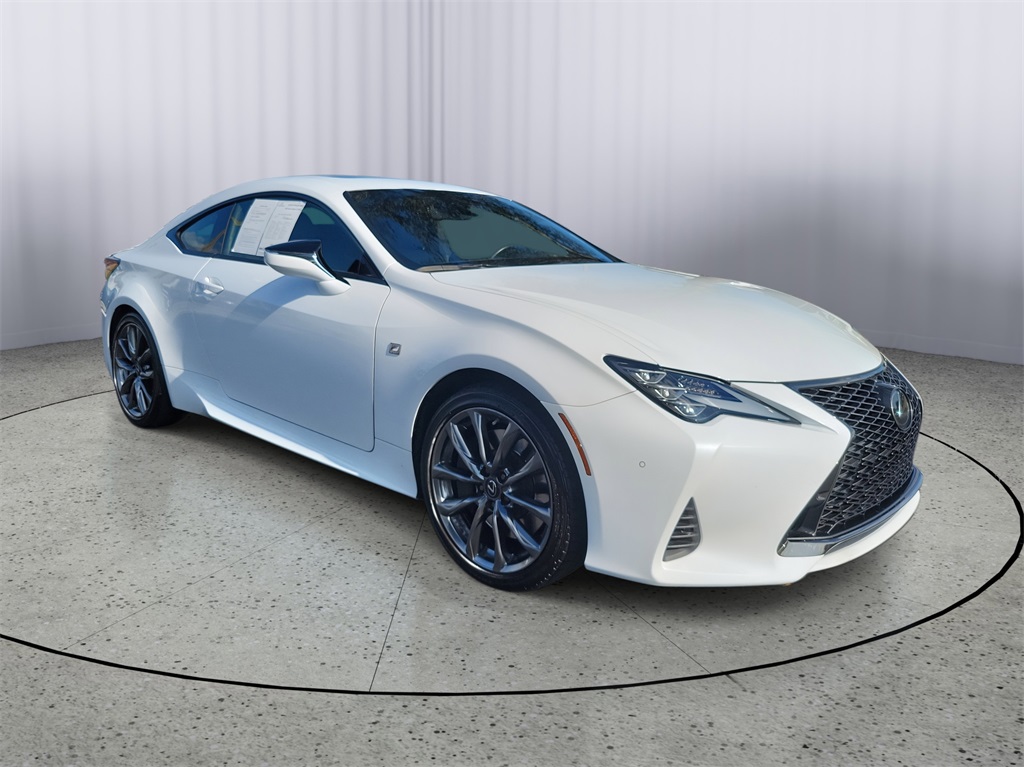 used 2020 Lexus RC car, priced at $34,998