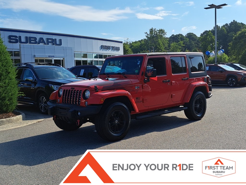 2017 Jeep Wrangler Unlimited Sahara SUV 4WD