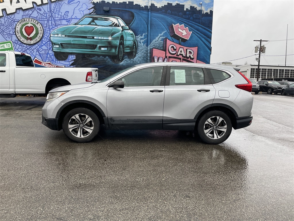 Used 2017 Honda CR-V LX with VIN 2HKRW6H36HH222029 for sale in Worcester, MA
