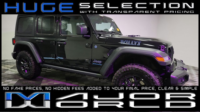 2025 Jeep Wrangler Willys 4xe 4WD 2025 Jeep Wrangler Willys 4xe 4WD