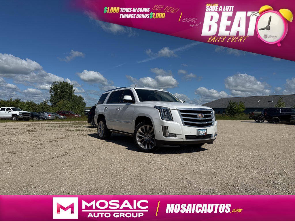 Used 2017 Cadillac Escalade Premium Luxury SUVs