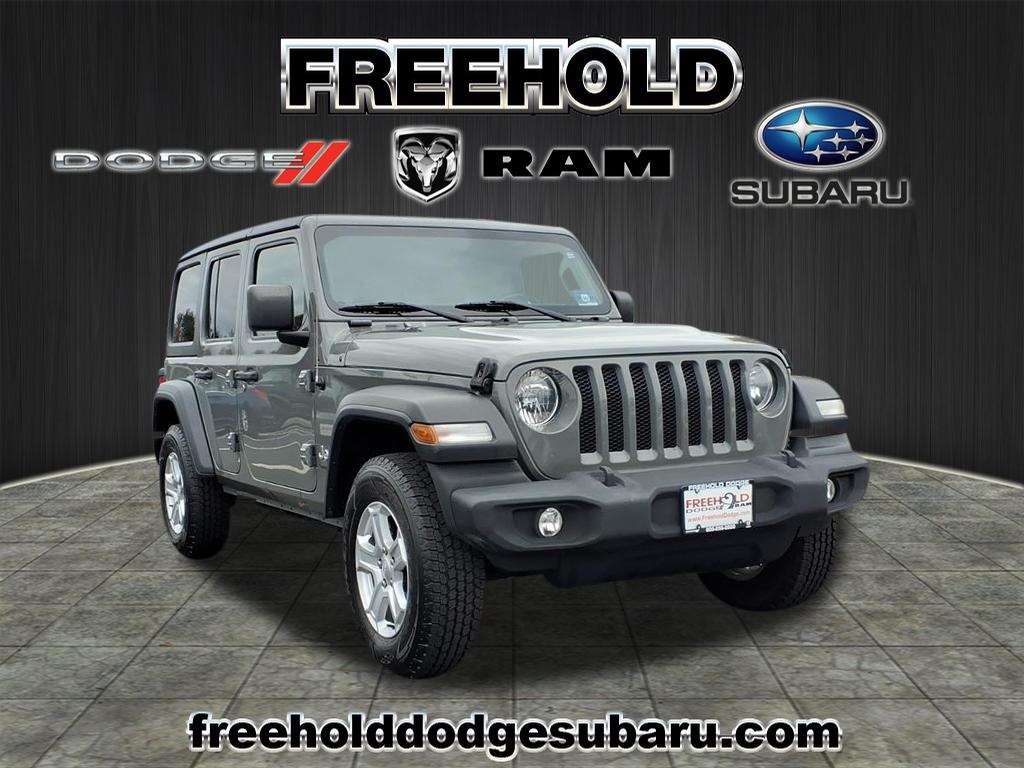 used 2021 Jeep Wrangler car, priced at $24,900