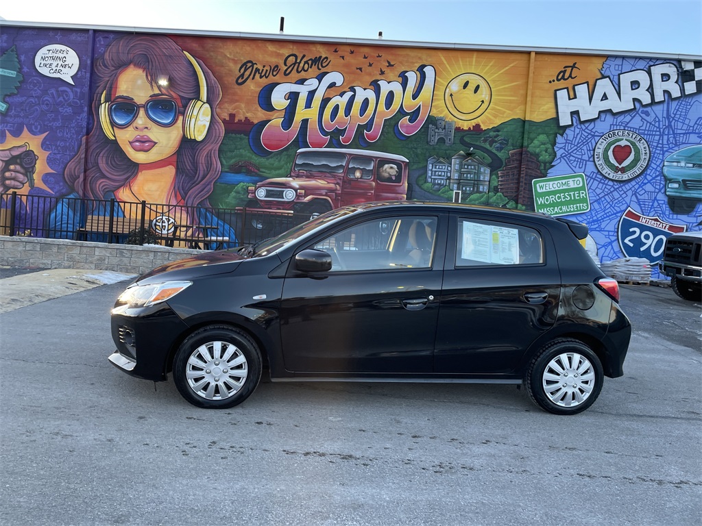 Used 2021 Mitsubishi Mirage ES with VIN ML32AUHJ7MH012344 for sale in Worcester, MA