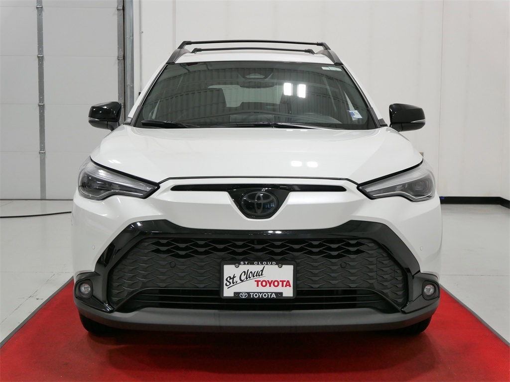 Used 2025 Toyota Corolla Cross XSE with VIN 7MUFBABG1SV063909 for sale in Waite Park, Minnesota