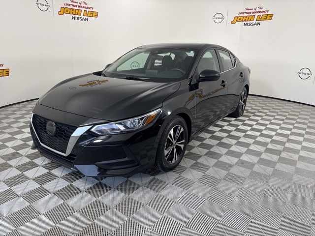 2023 Super Black Nissan Sentra SV FWD Sedan