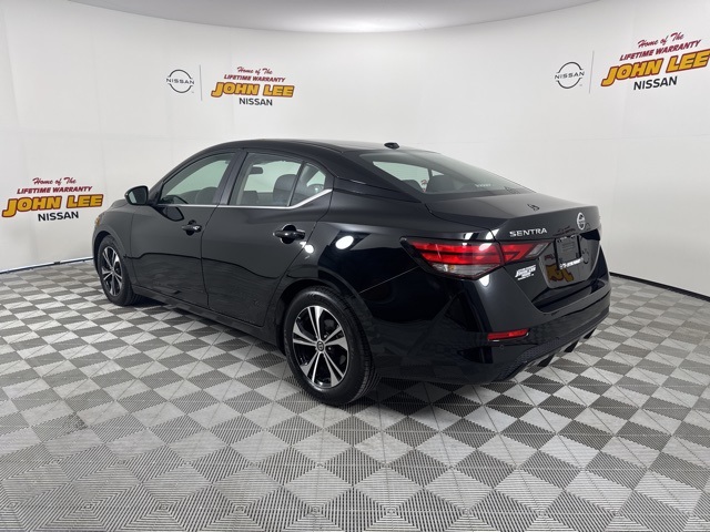 2023 Super Black Nissan Sentra SV FWD Sedan