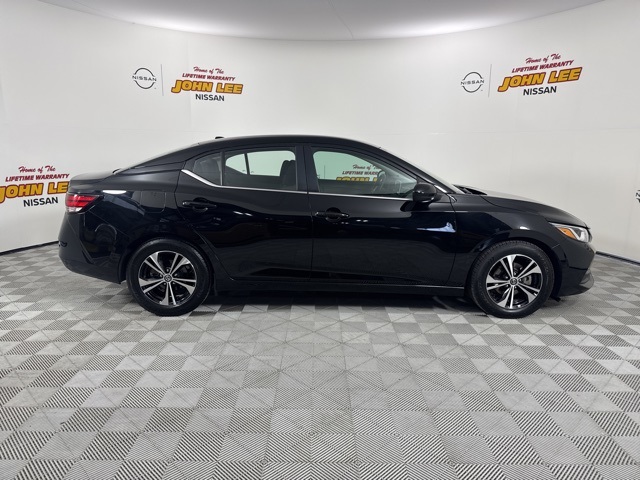 2023 Super Black Nissan Sentra SV FWD Sedan