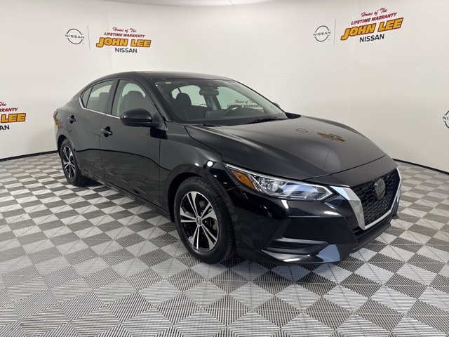 2023 Super Black Nissan Sentra SV FWD Sedan