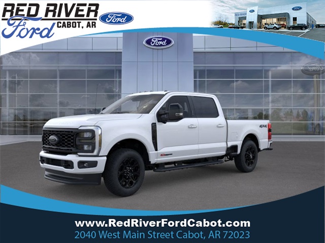 2025 Star White Metallic Tri-Coat Ford Super Duty F-250 SRW Truck