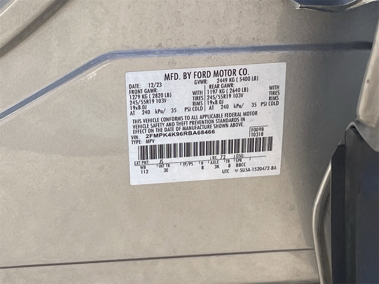 used 2024 Ford Edge car, priced at $21,495