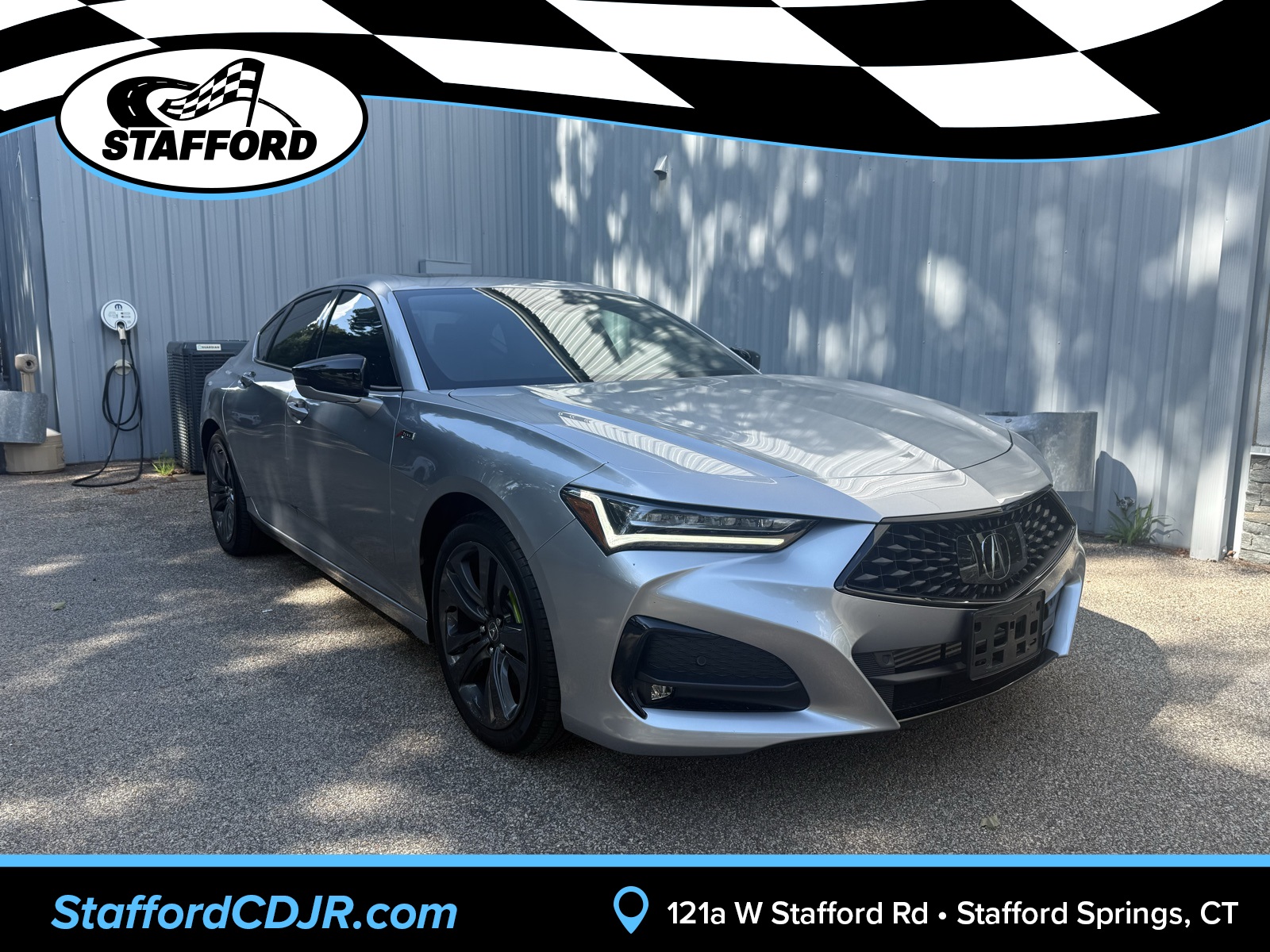 2023 Silver Acura TLX A-Spec Package Sedan