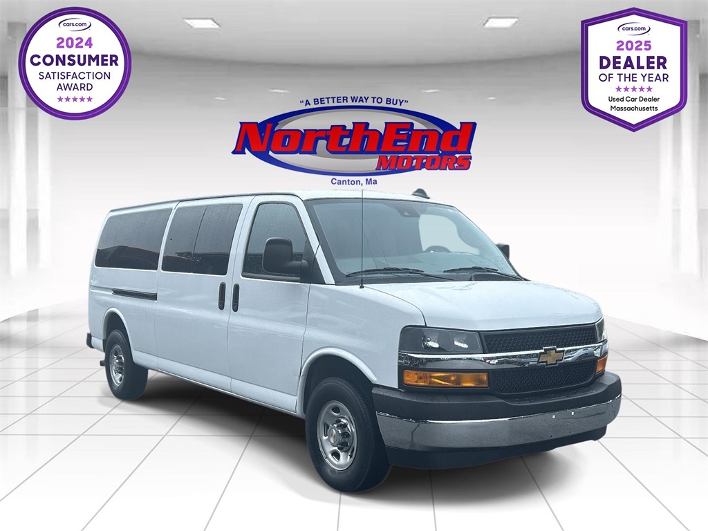 2024 Summit White Chevrolet Express Passenger LT Van
