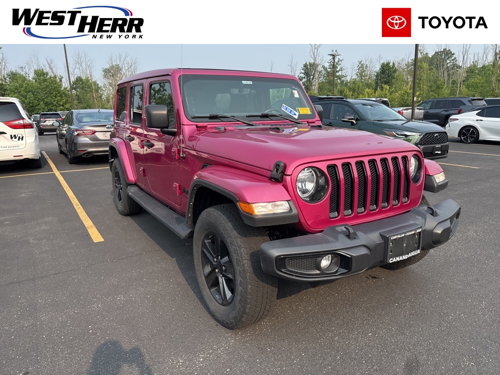 Pre-Owned 2022 Jeep Wrangler Unlimited Sahara Altitude 4D
