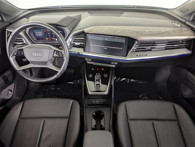 used 2024 Audi Q4 e-tron car, priced at $32,981