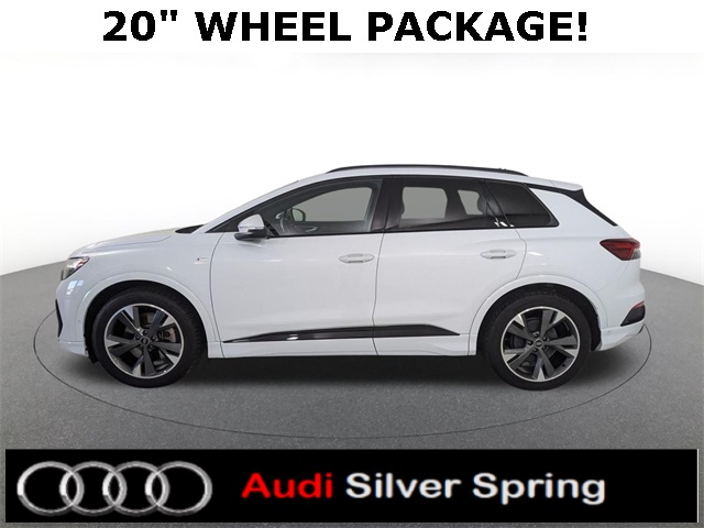used 2024 Audi Q4 e-tron car, priced at $32,981