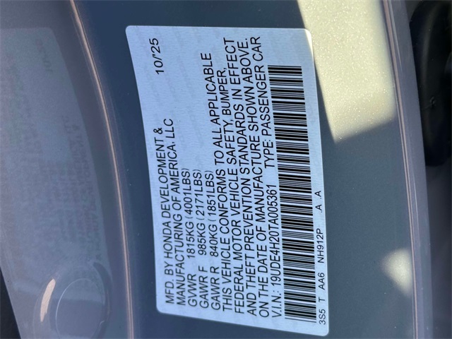 new 2026 Acura Integra car, priced at $35,195