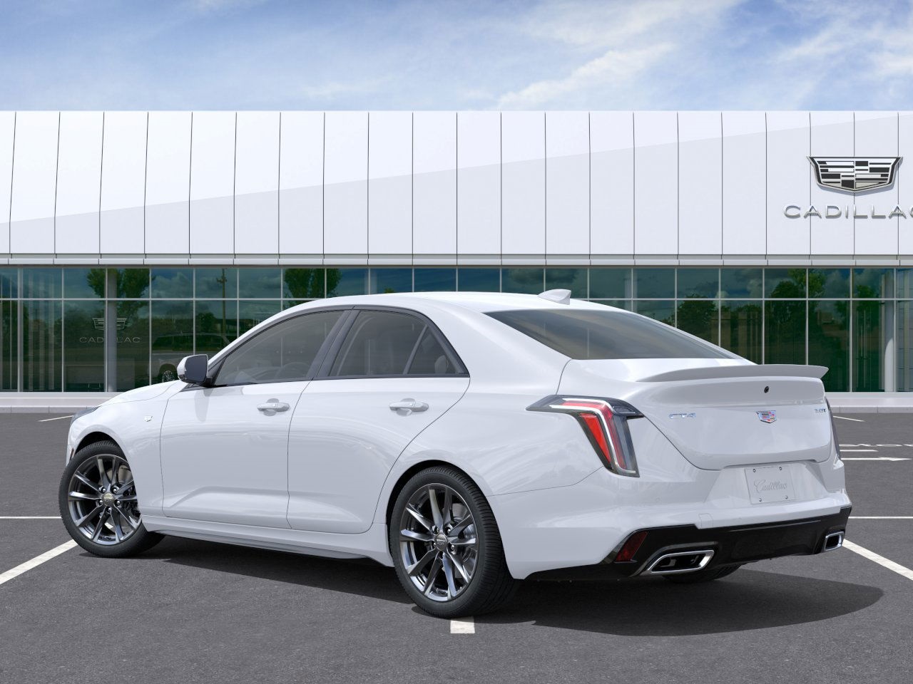 new 2026 Cadillac CT4 car, priced at $47,970