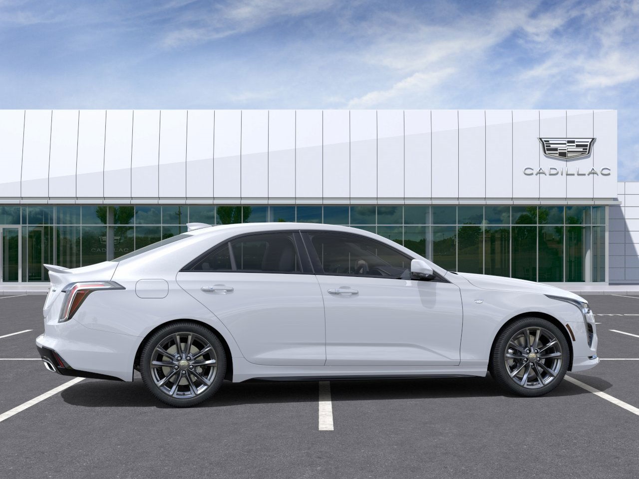 new 2026 Cadillac CT4 car, priced at $47,970