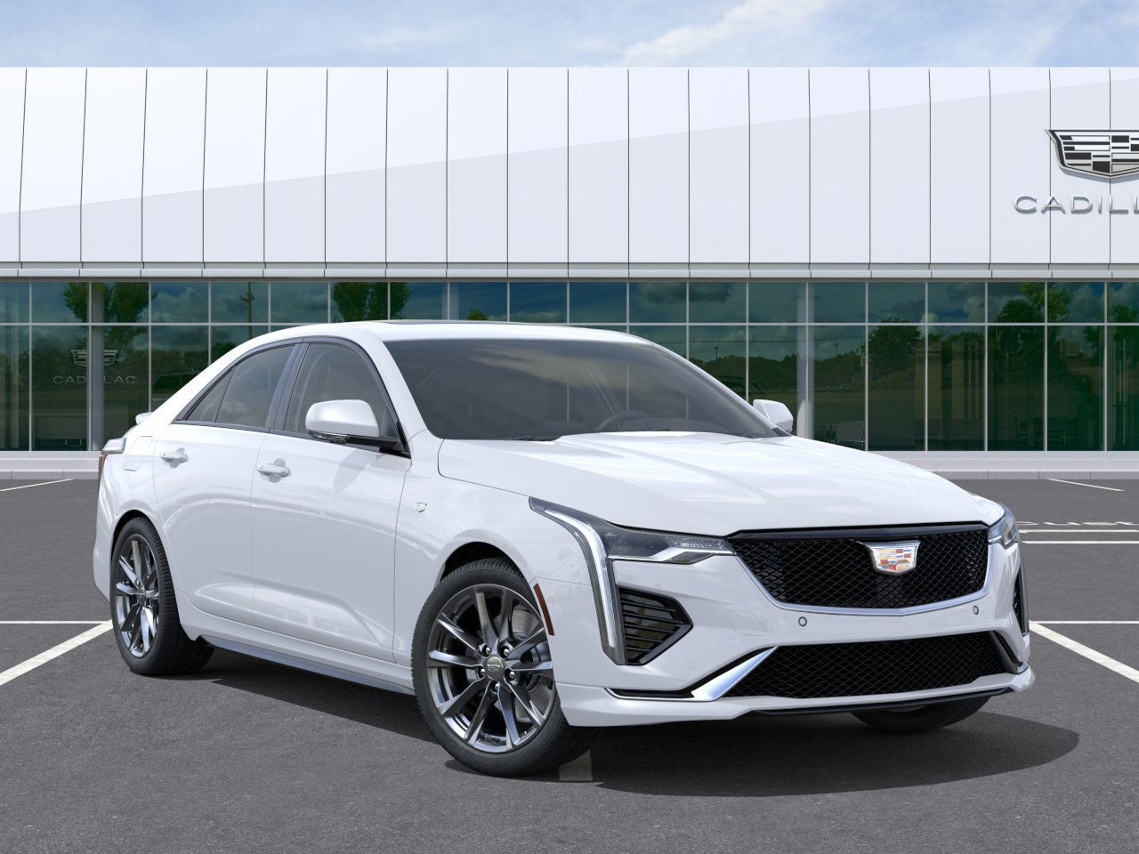 new 2026 Cadillac CT4 car, priced at $47,970